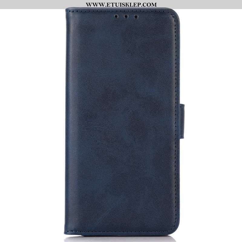 Etui Folio do Xiaomi Redmi Note 12 4G Efekt Skóry